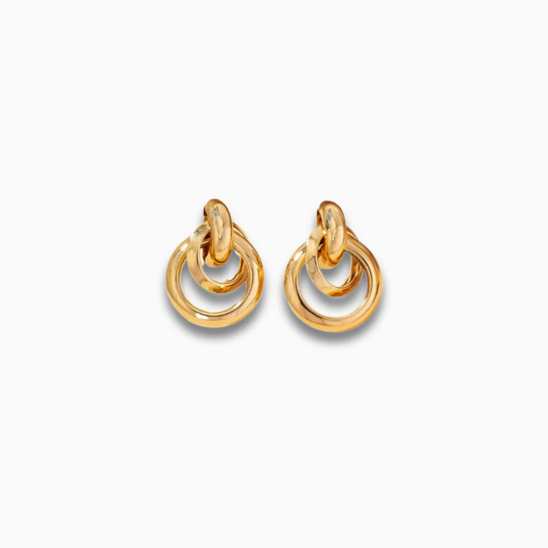 Vioraia Rhea Loop Echo Earrings