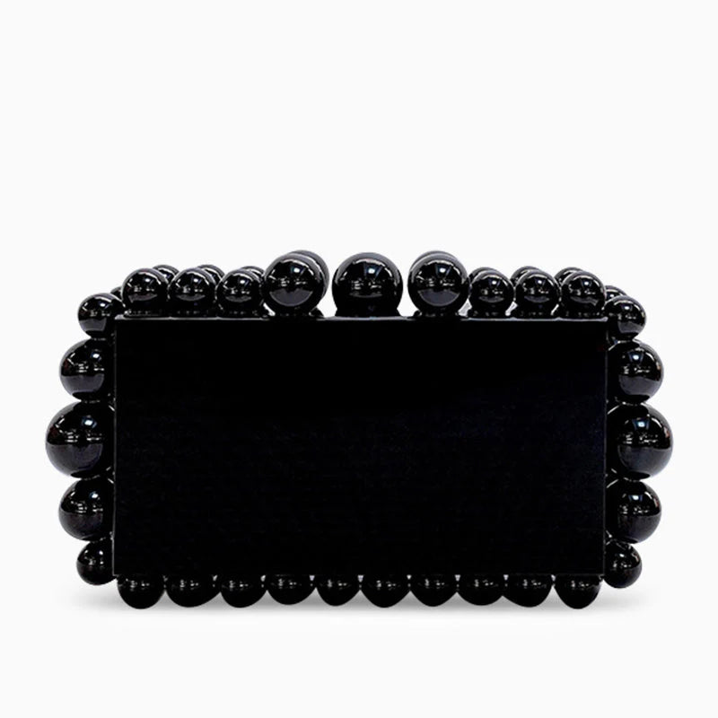 Vioraia Acrylic Cloud Clutch Bag