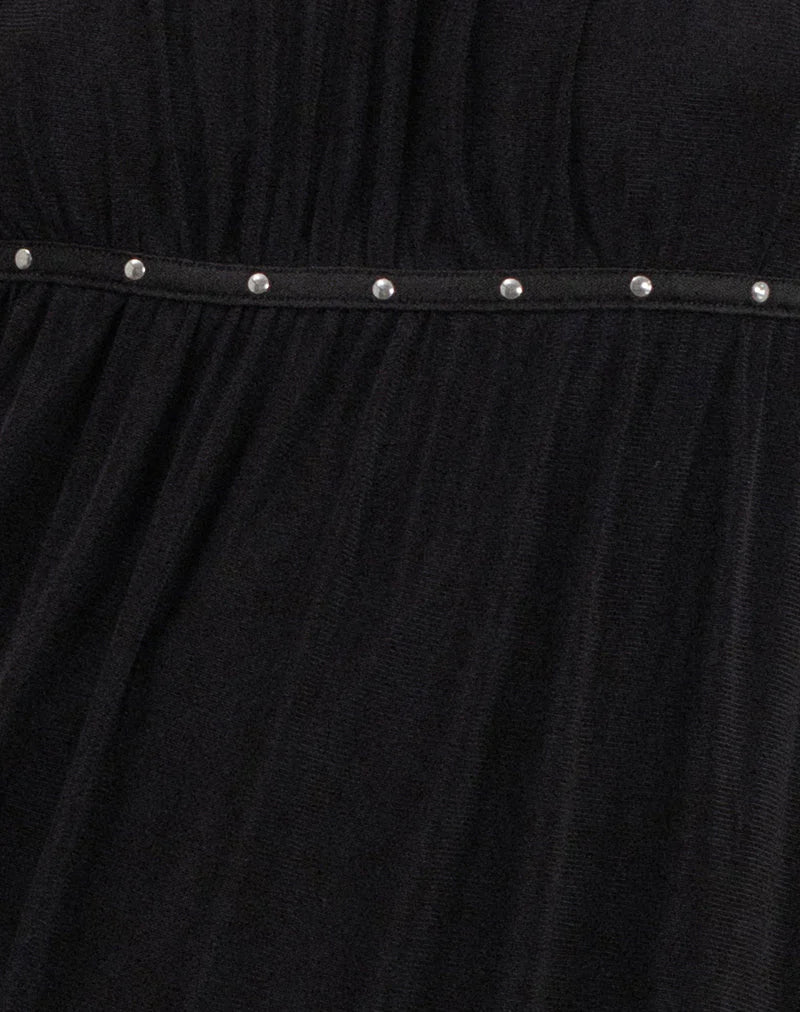 Damiera Mini Dress in Black