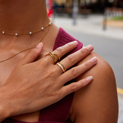 Vioraia Brooke Infinity Loop Ring