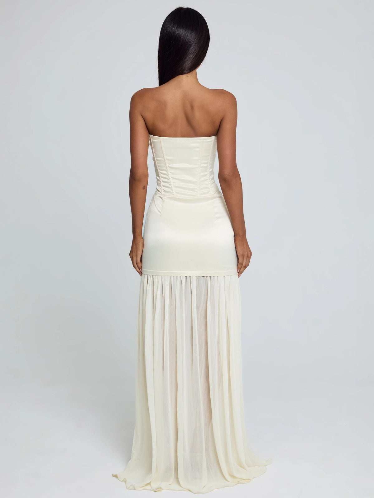 Lucy's ROWNA MAXI DRESS IVORY