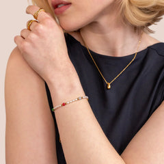 Vioraia Orelia Pearl & Bead Bracelet