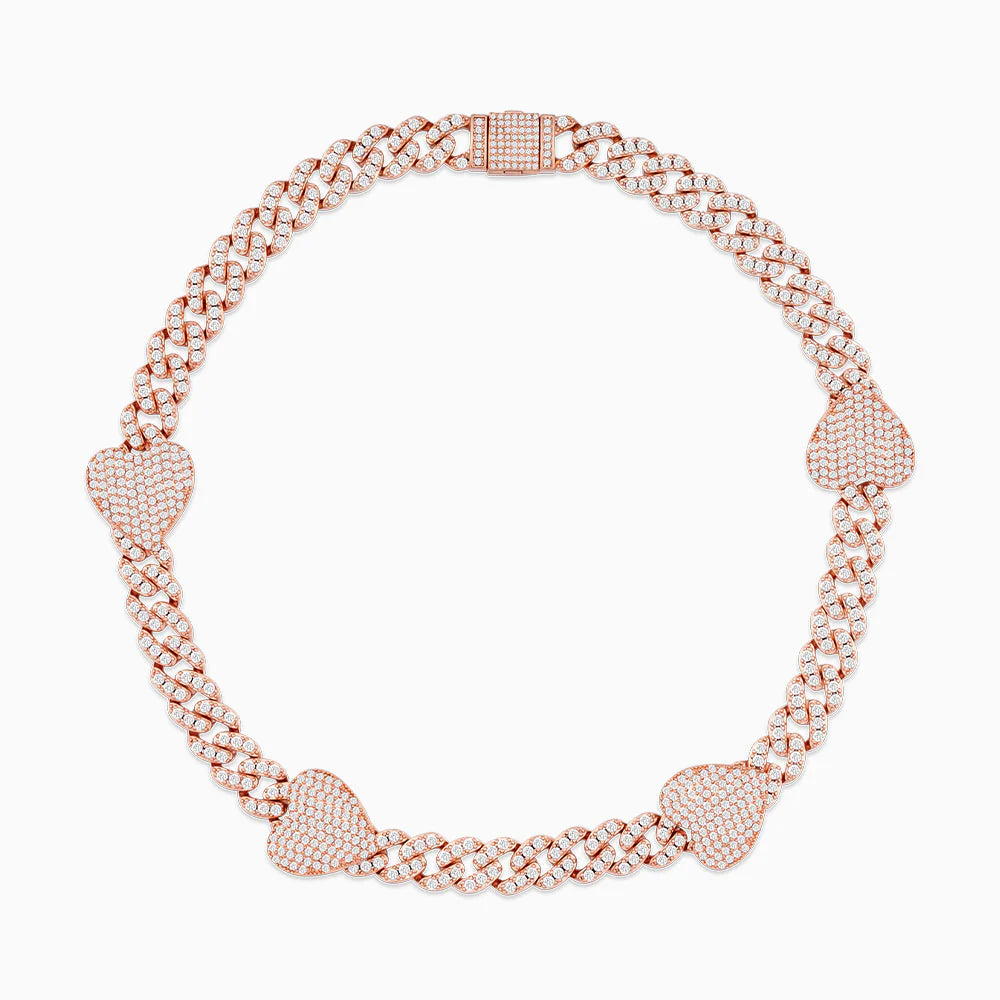 Vioraia Grandeur Cuban Hearts Choker