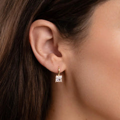 Vioraia Piper Crystal Drop Earrings