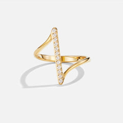 Vioraia Mila Twisted Gold Ring