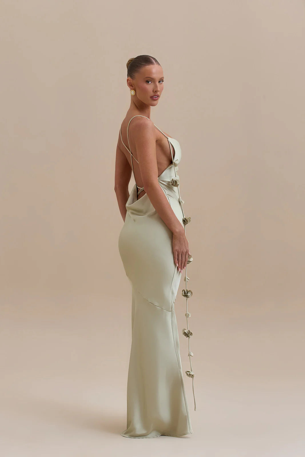 ARIA MAXI DRESS | SAGE - SALE