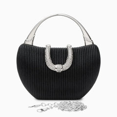 Vioraia Fancy Metallic Evening Handbag