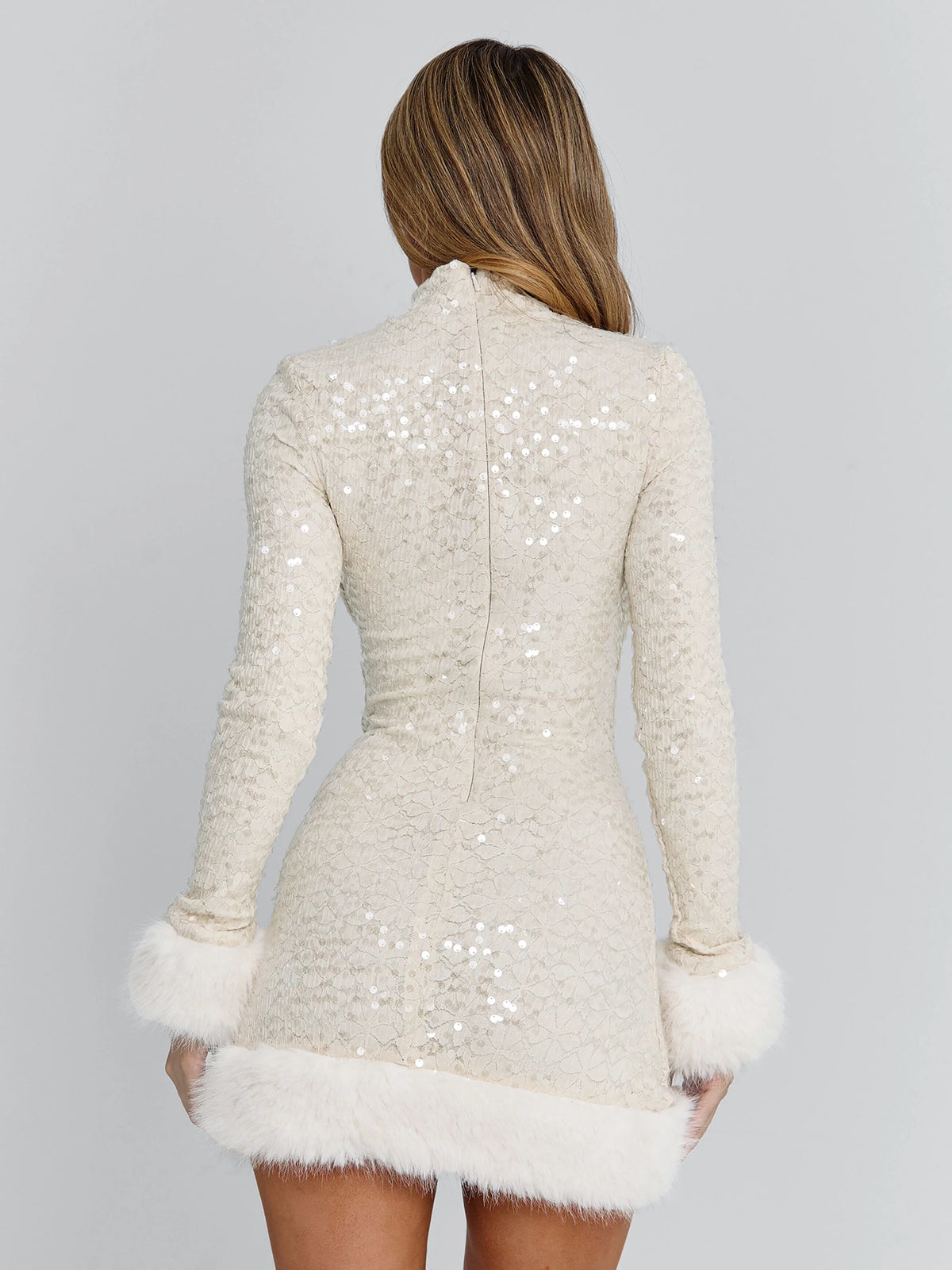 Lucy's OMEYA MINI DRESS WHITE