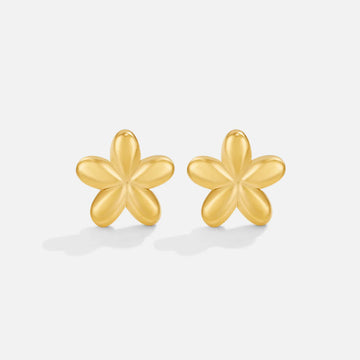 Vioraia Flower Balloon Stud Earrings