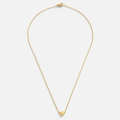 Vioraia Letter Heart Necklace