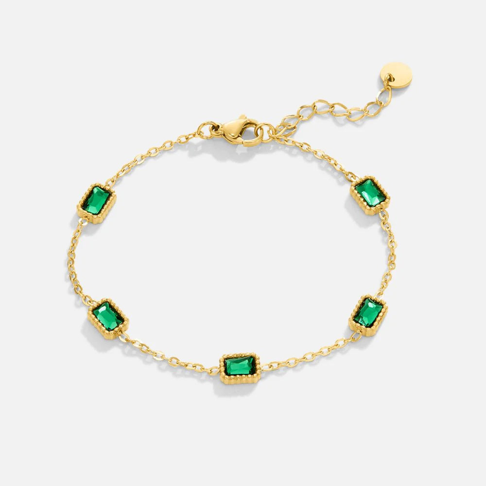 Vioraia Trinity Emerald Bracelet