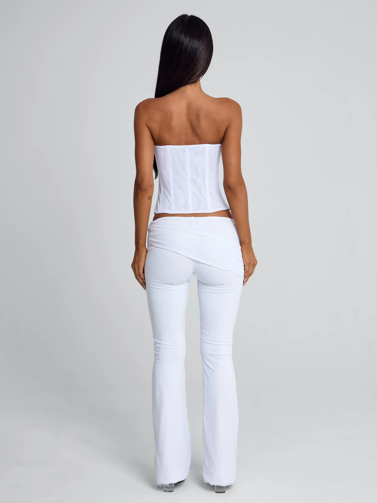 Lucy's LEXARI CORSET TOP WHITE