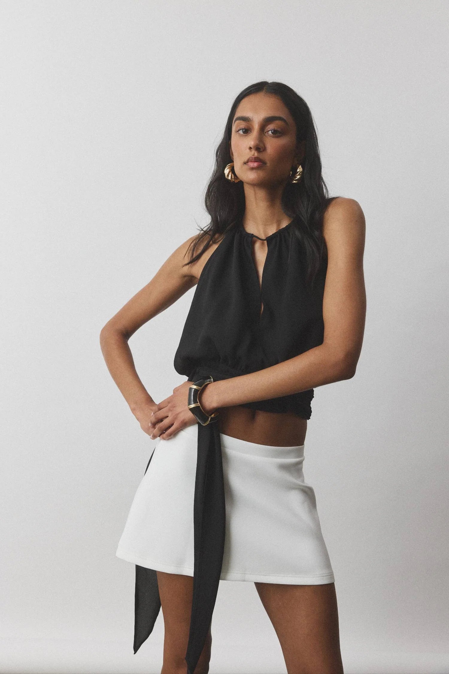 Mini Skirt | White