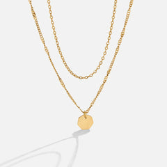 Vioraia Miranda Layered Gold Necklace