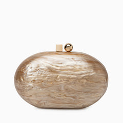 Vioraia Skylynn Acrylic Clutch Bag