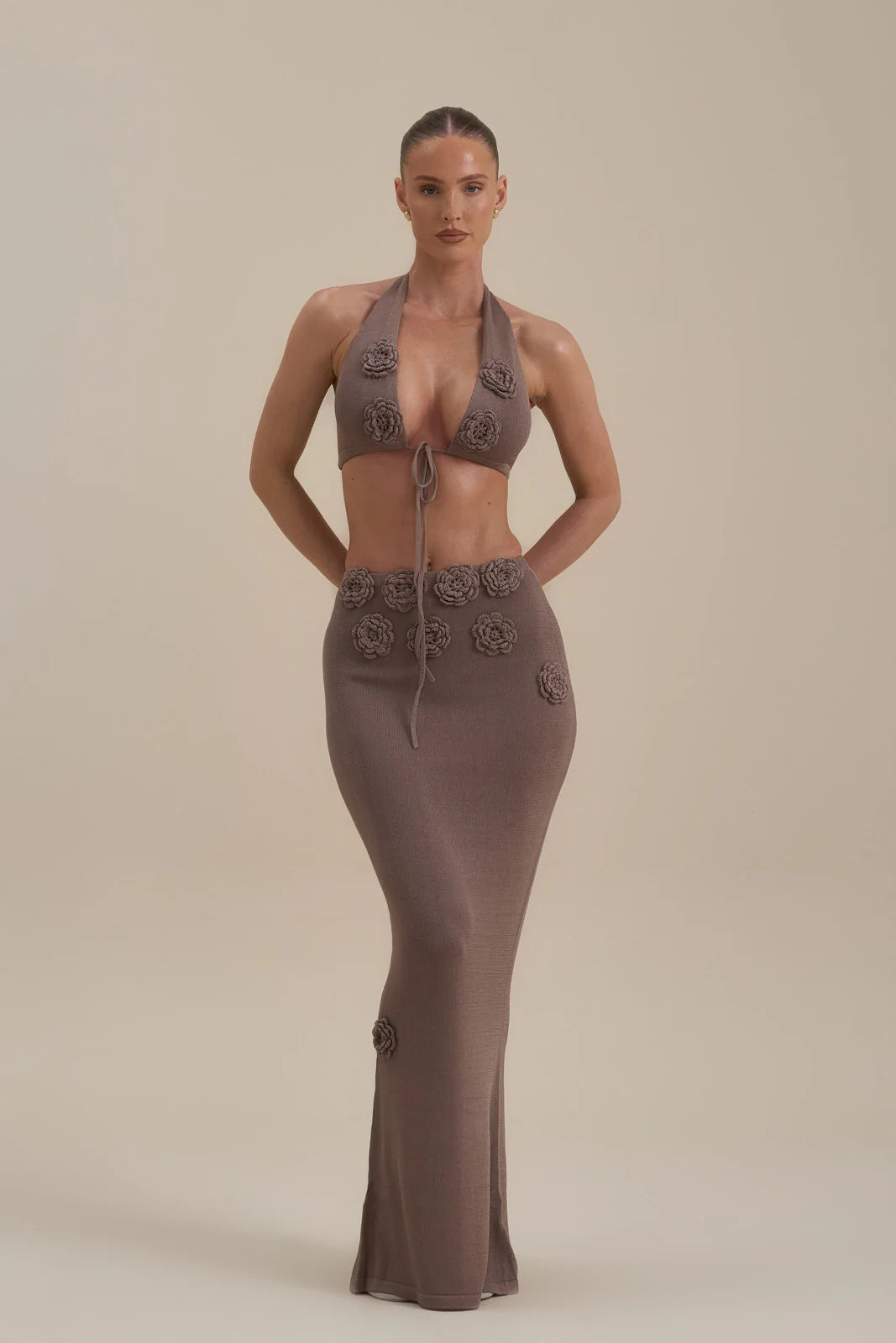 DAISY BRA TOP | MOCHA MOUSSE