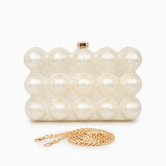 Vioraia (CS) Lorraine Acrylic Clutch Bag