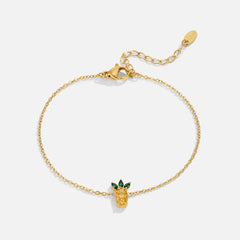 Vioraia Crystal Pineapple Bracelet
