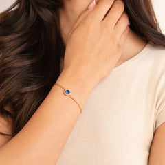 Vioraia Ocean Blue Crystal Bracelet