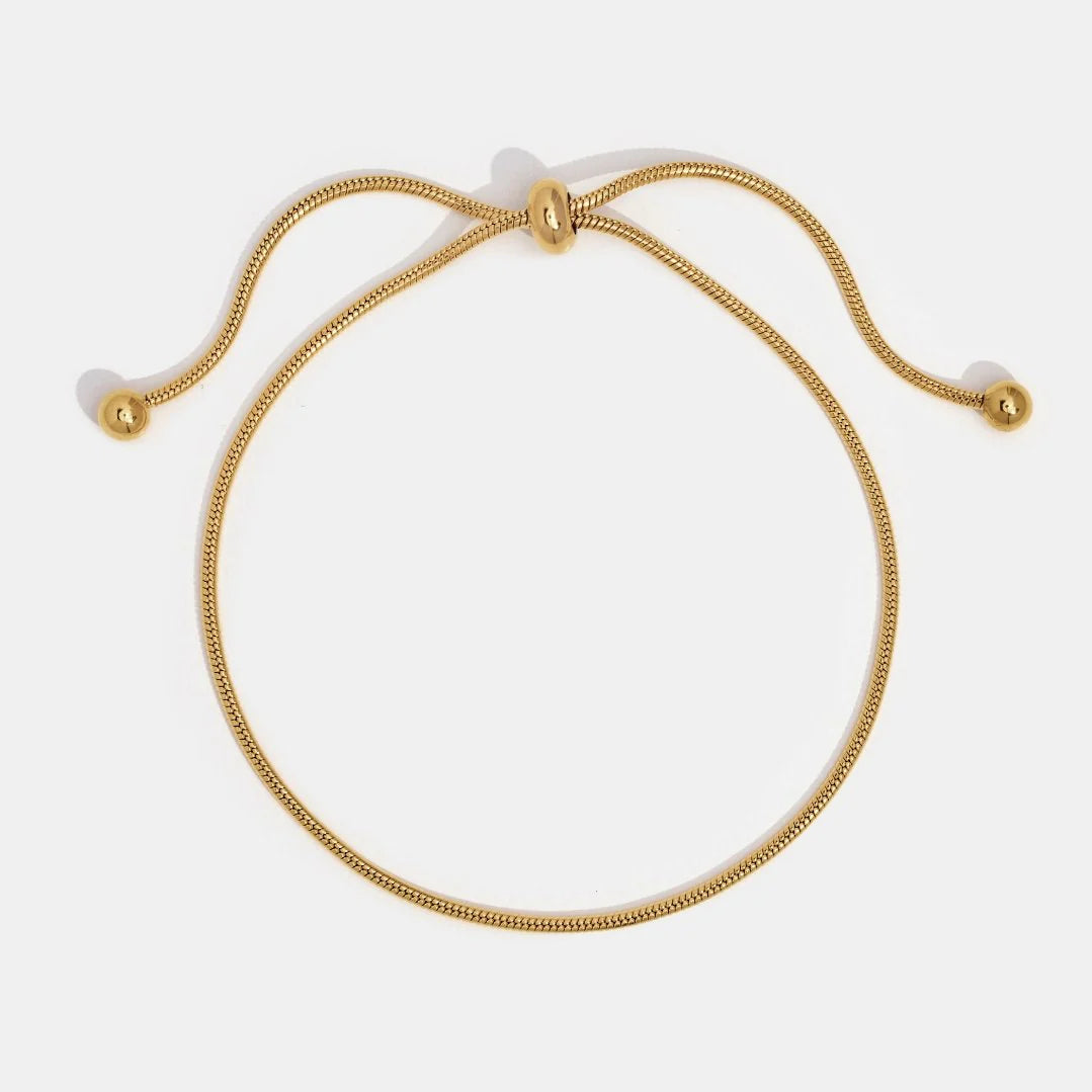 Vioraia Madison Gold Chain Bracelet