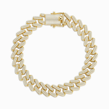 Vioraia Lustrous Cuban Anklet