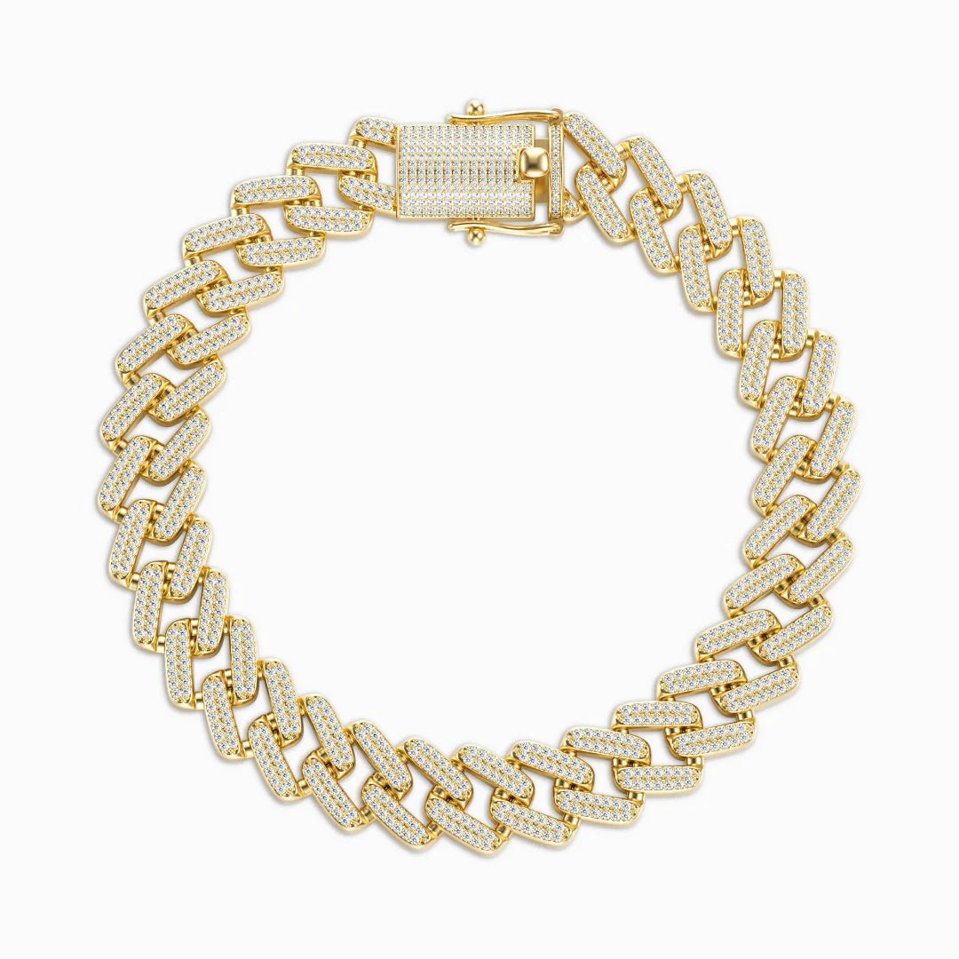 Vioraia Lustrous Cuban Anklet