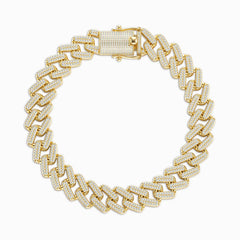 Vioraia Lustrous Cuban Anklet