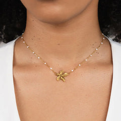 Vioraia ‘Spring Bloom’ Bead Necklace