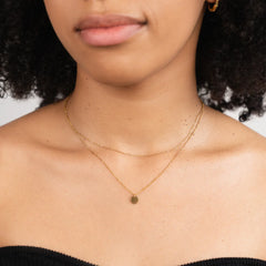 Vioraia Miranda Layered Gold Necklace