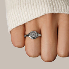 Vioraia Summer Solstice Silver Ring