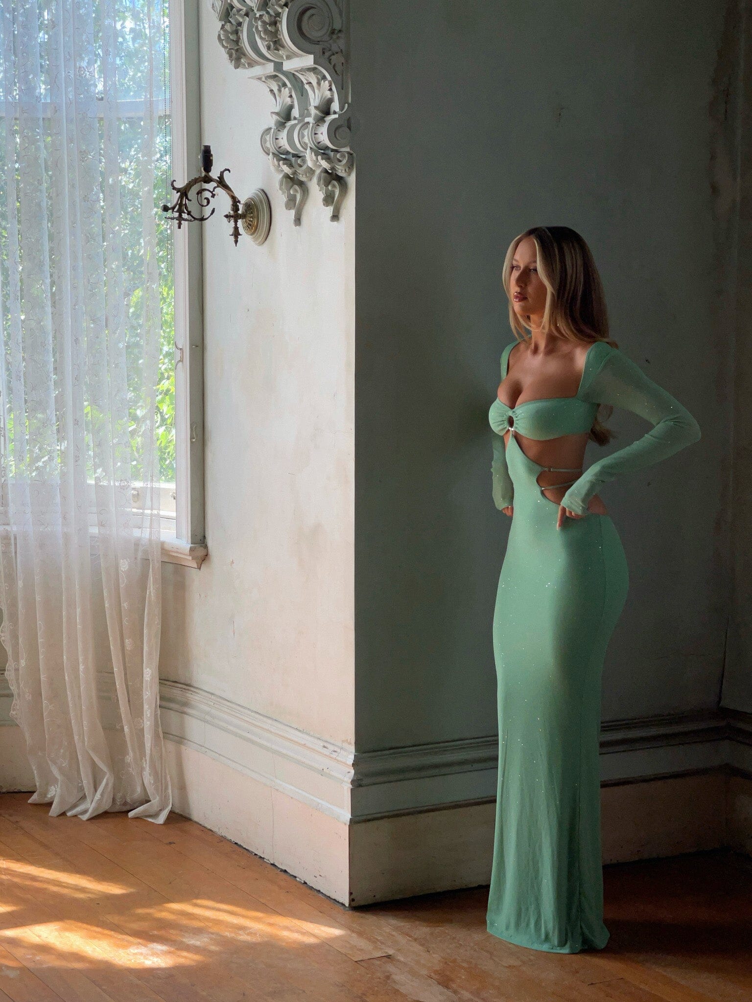 Lucy's KORI MAXI DRESS MINT