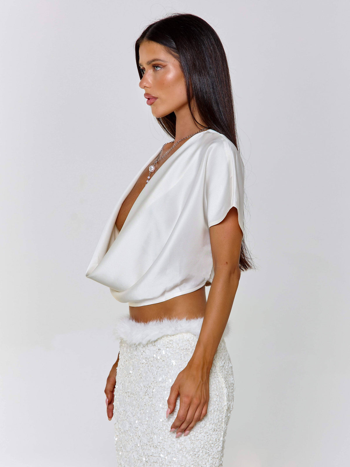 Lucy's VELORA TOP WHITE