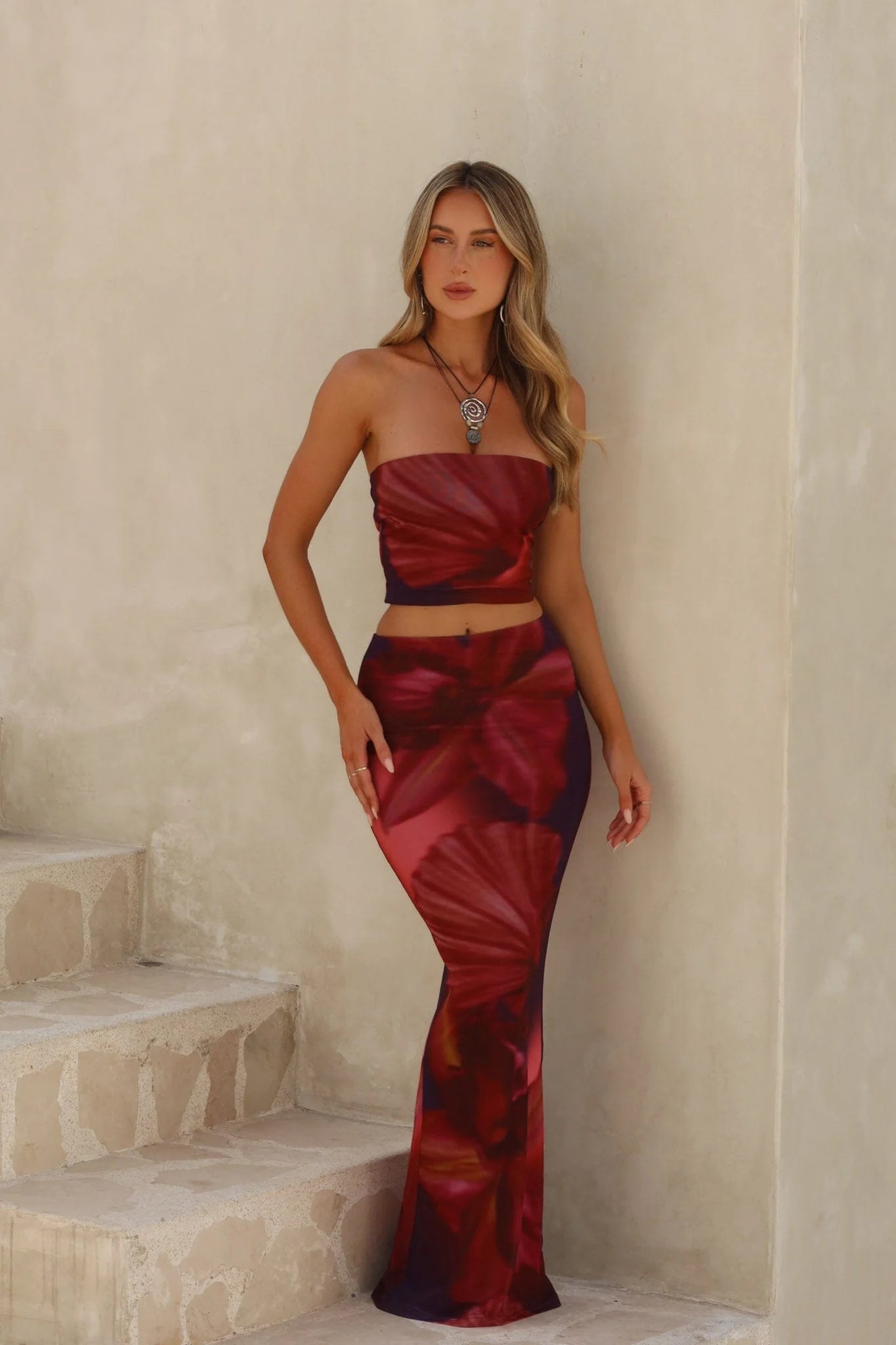 Lucy's KARA STRAPLESS TOP TWILIGHT