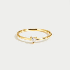 Vioraia Small Love' Crystal Heart Ring