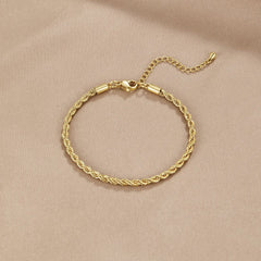 Vioraia Twisted 18K Gold Bracelet