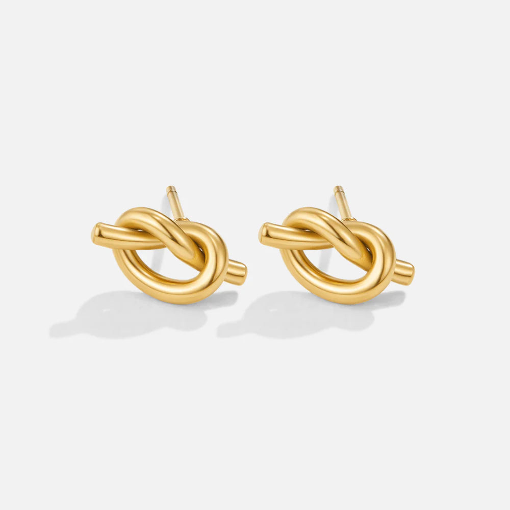 Vioraia Adela Knot Earrings