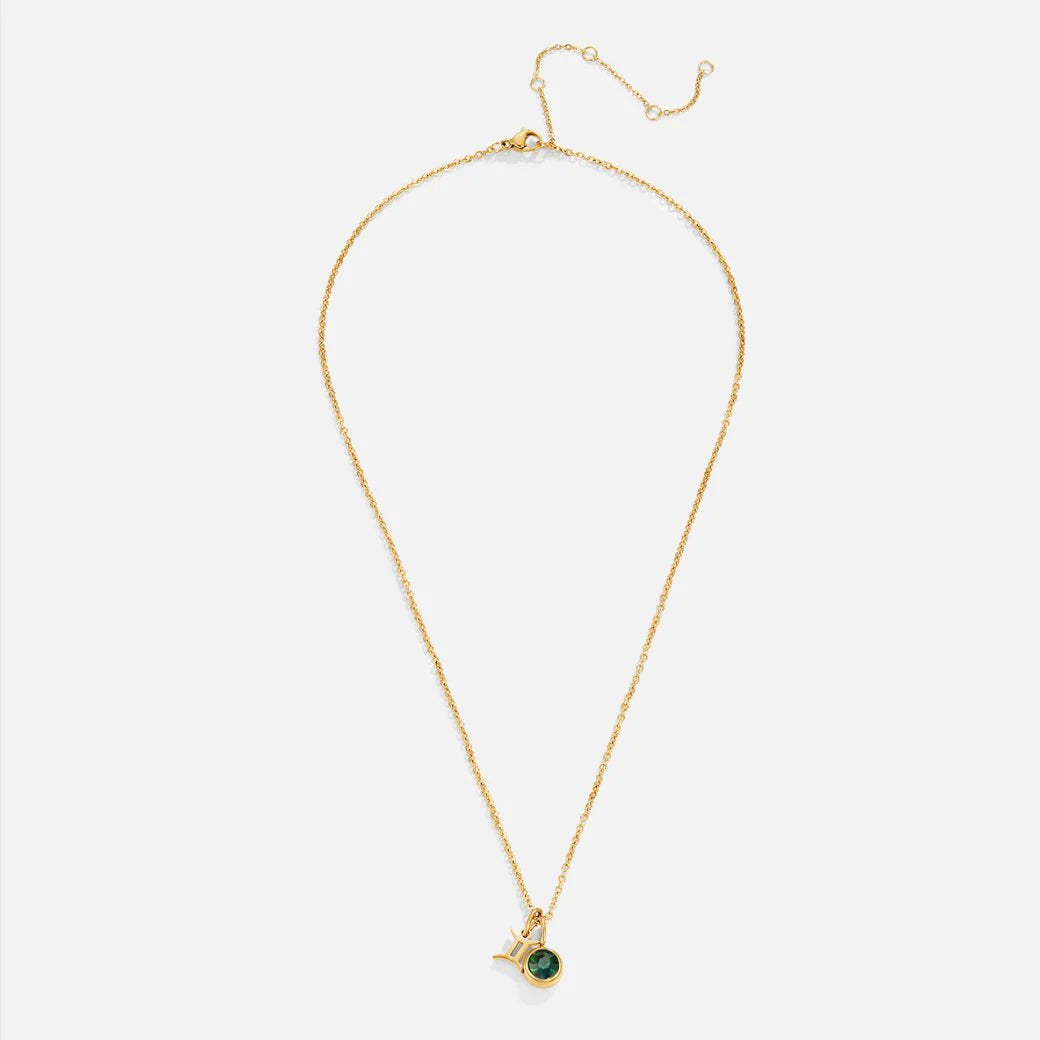Vioraia Astria Zodiac Birthstone Necklace