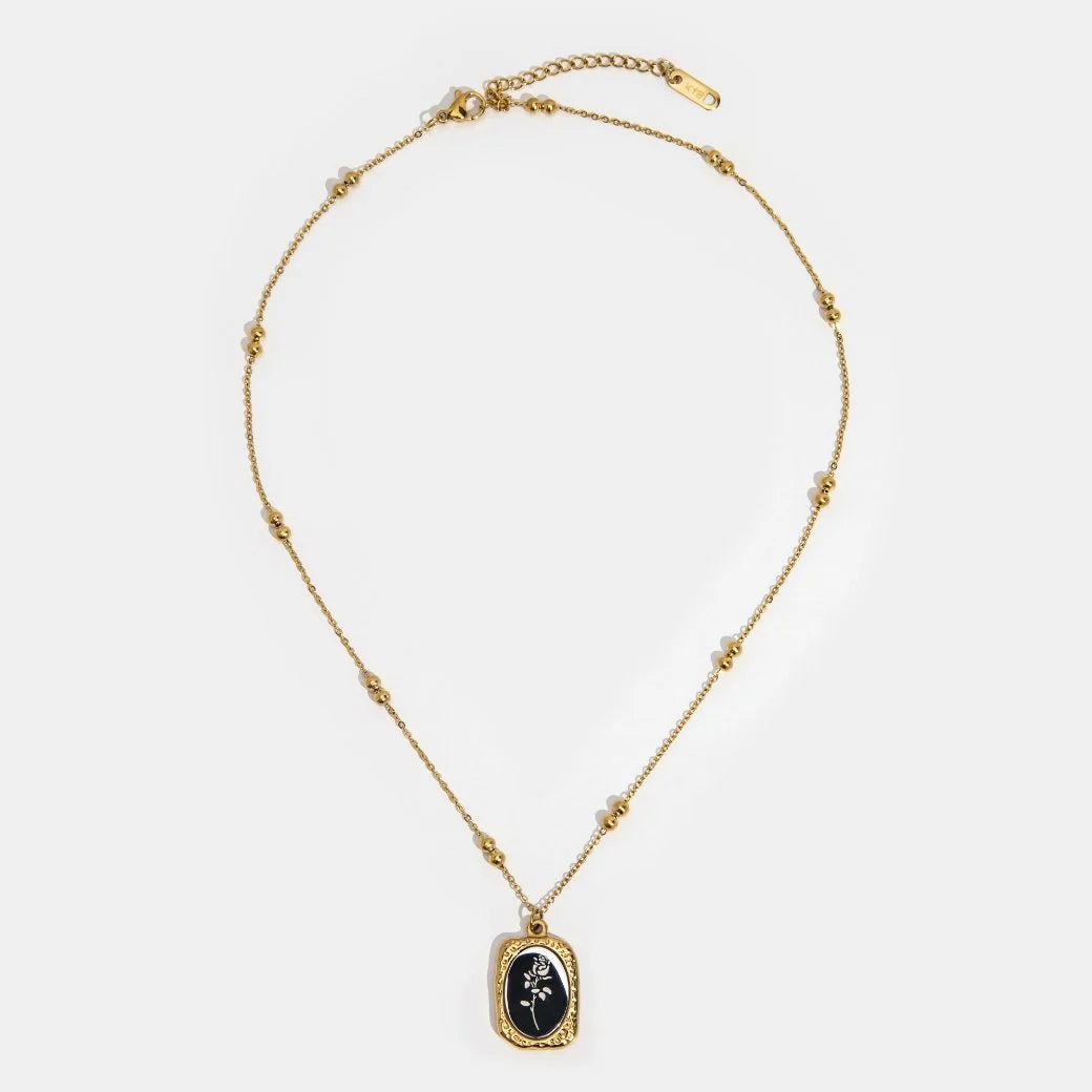 Vioraia Fragile Love' Rose Necklace