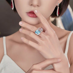 Vioraia Majestic B  Heart Ring