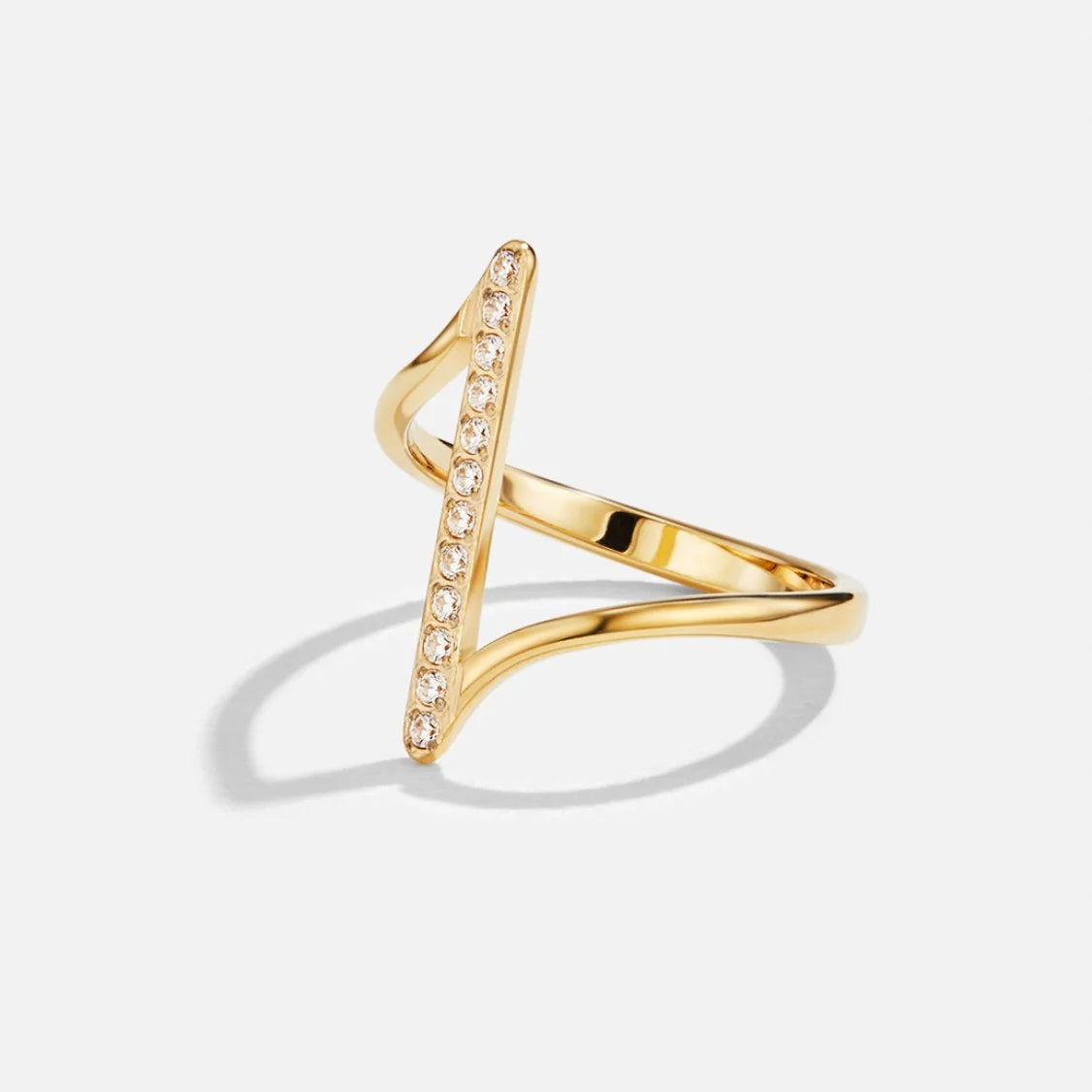 Vioraia Mila Twisted Gold Ring