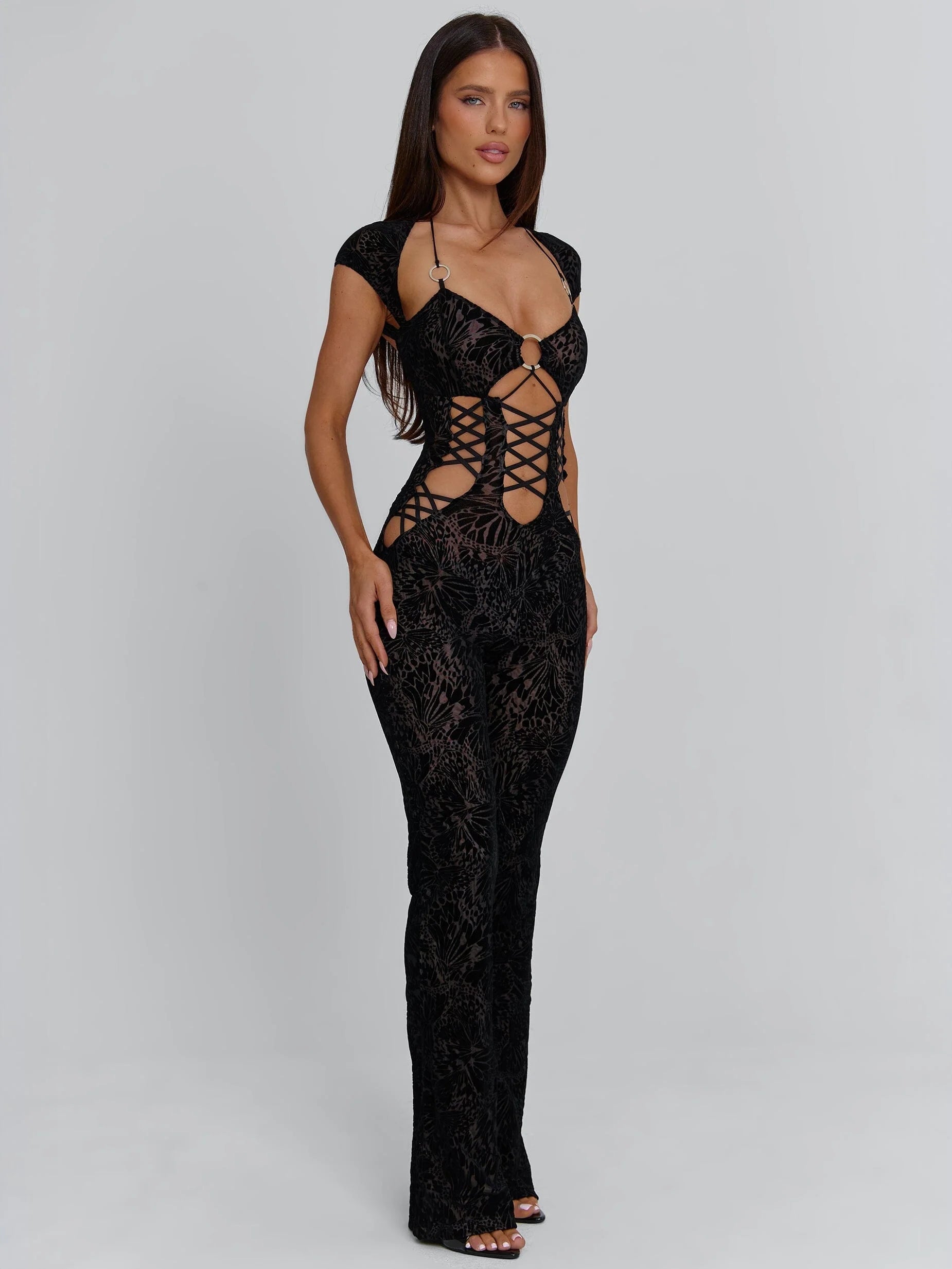 Lucy's ALISON JUMPSUIT BLACK