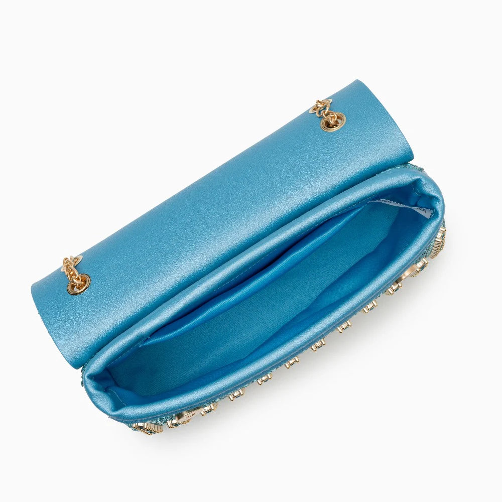 Vioraia Chantal Diamond Clutch Bag