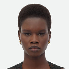 Vioraia Tangent Loop Earrings