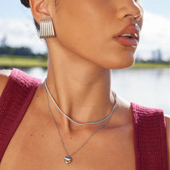 Vioraia Nova Silver Earrings