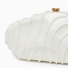 Vioraia Ravyn Shell Clutch Bag