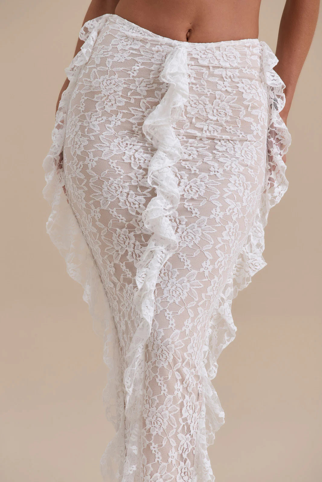ARIEL CO-ORD | WHITE LACE - SALE