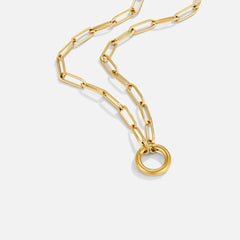 Vioraia Via Gold Chain Necklace