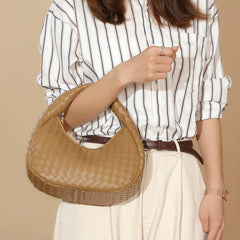 Vioraia Elaine Crescent Handbag