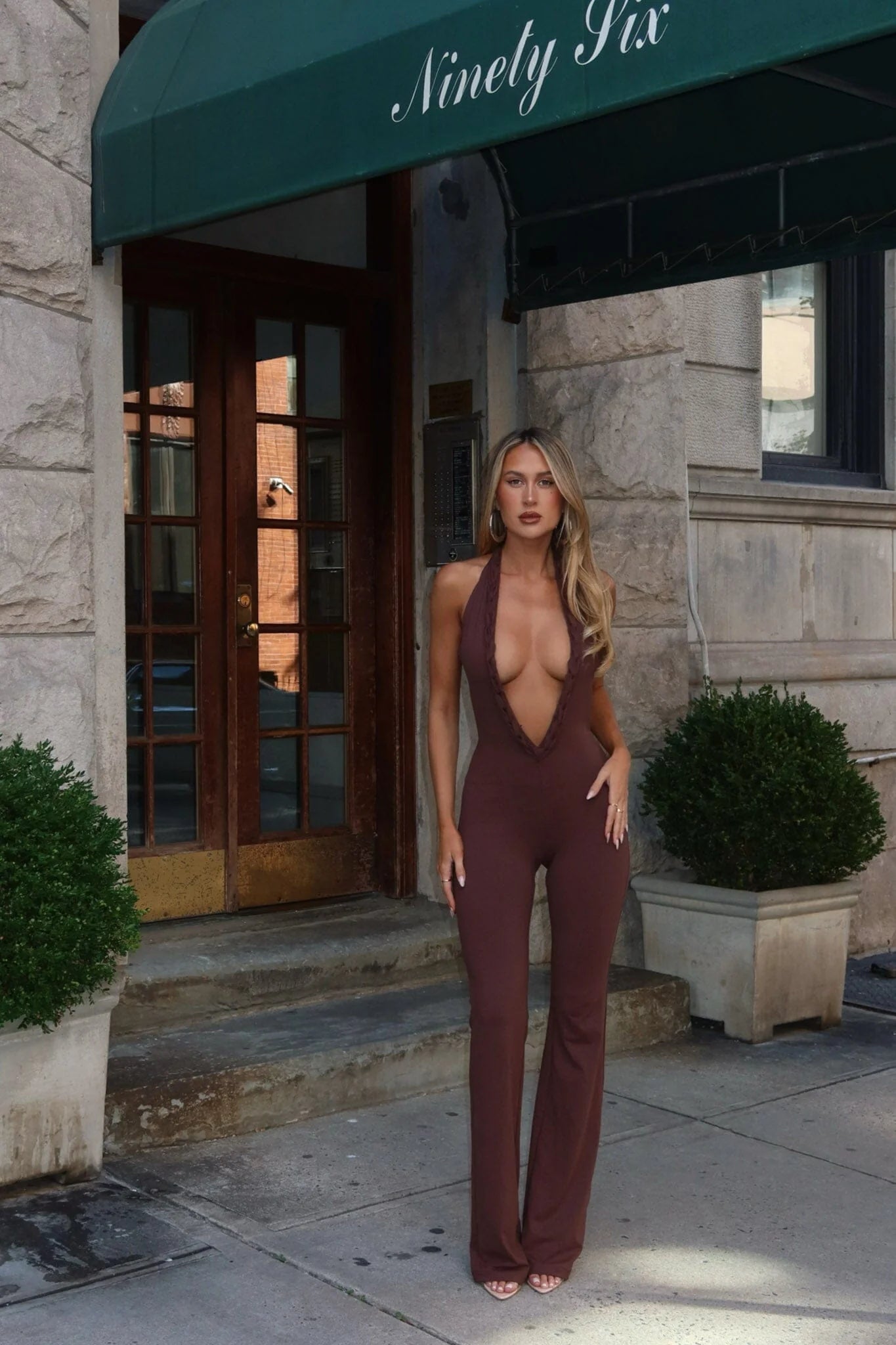 Lucy's BLUEBELL JUMPSUIT CHOCOLATE