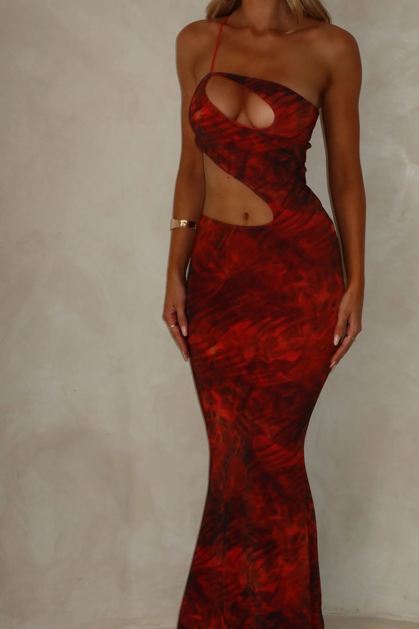 Lucy's FERN MAXI DRESS ORANGE